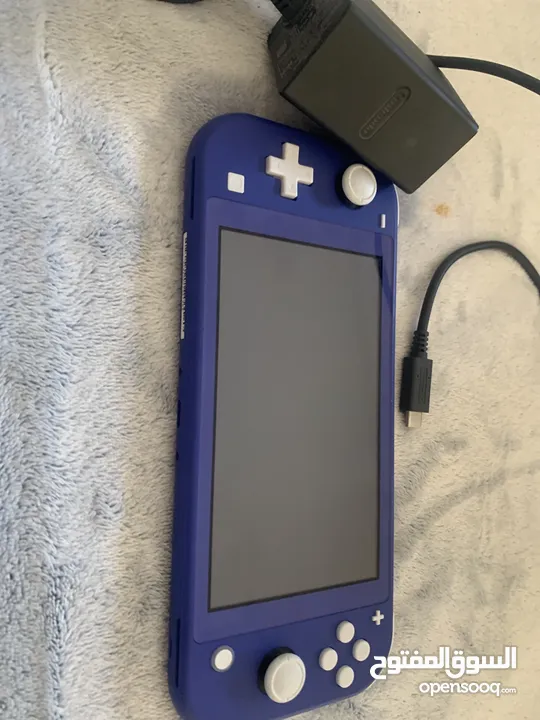جهاز Nintendo switch لون ازرق جديد