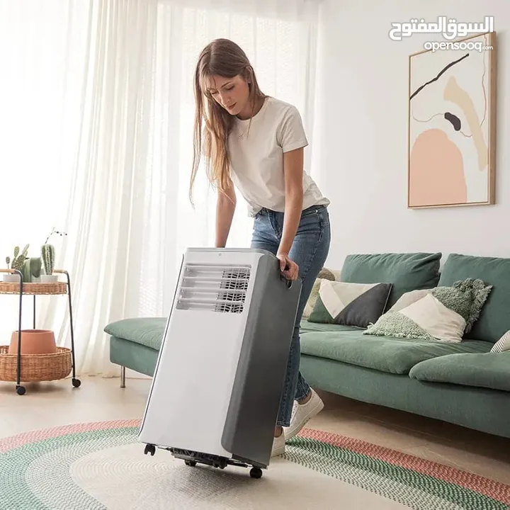 مكيف الغاز  المتنقل الكترا A+ حامي بارد طن تقريبا  فعلي 900 btu