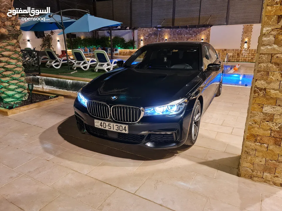 سيارة BMW 740 موديل 2017 مواصفات خاصه فل كامل اعلى مواصفات