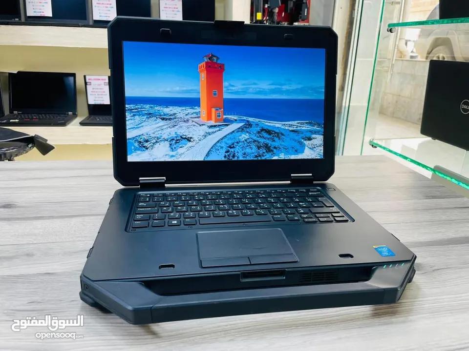 لاب DELL cor i5 الجيل الرابع مصفح ضد الصدمات وبسعر ممتاز