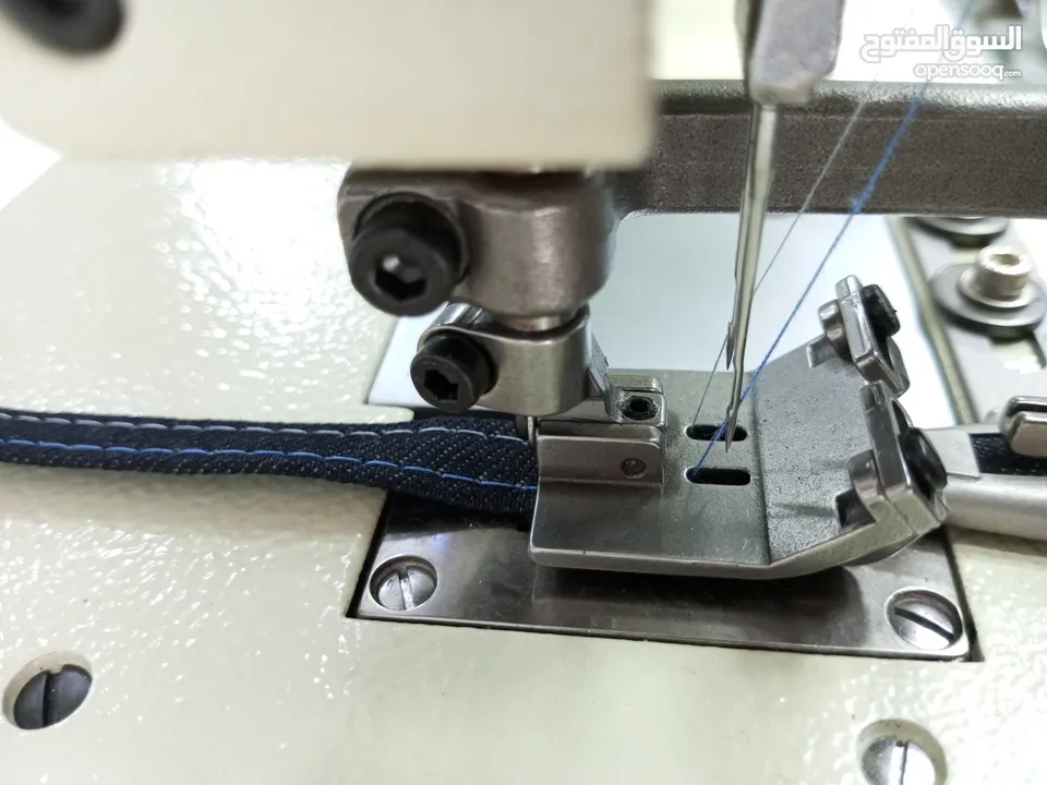 ماكينة لبس شواطات بنطلون double needle belt loop machine ORFALI