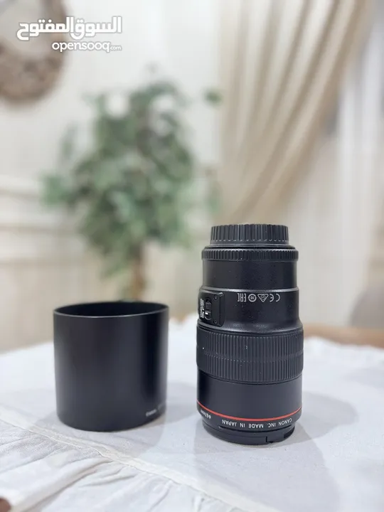 للبيع كانون r6 وعدسة مايكرو كانون 100mm