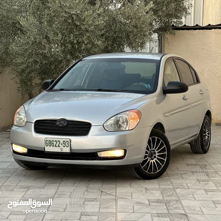 هونداي فيرنا ترخيص 2007 جير اتماتيك ماطور 1600 بنزين