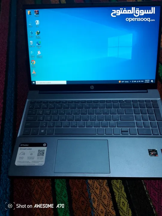 للبيع لابتوب hp رايزن5 الجيل 11