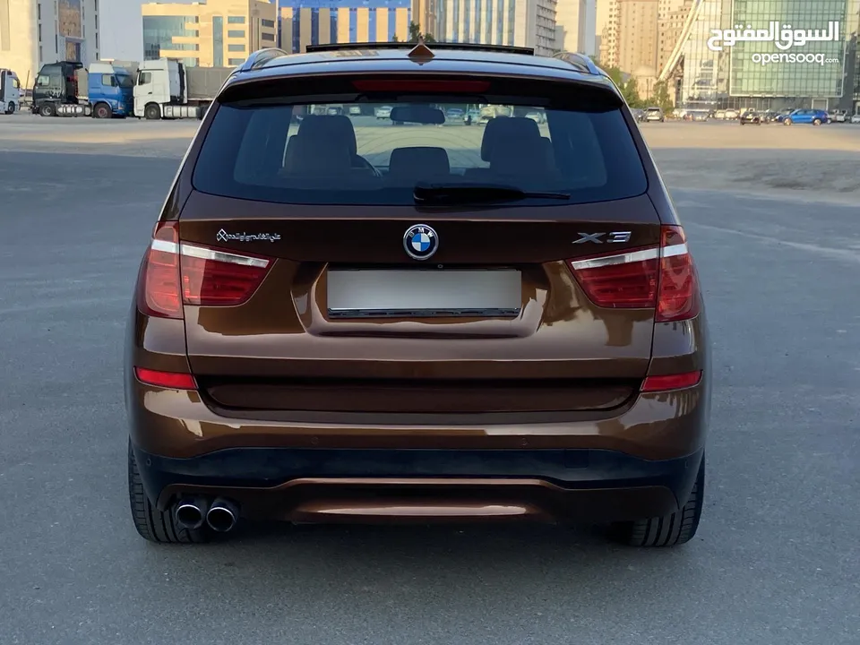 للبيع BMW_X3 موديل 2016 عداد 118