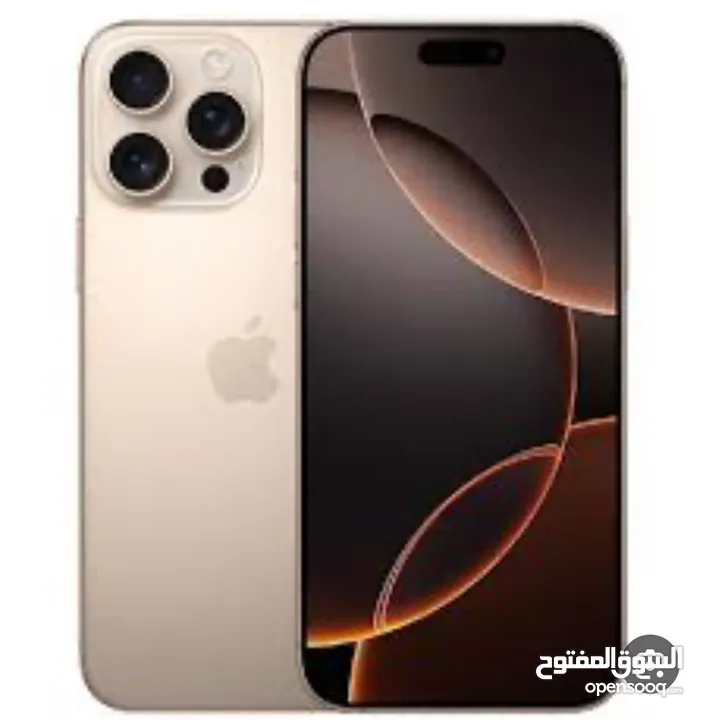 APPLE IPHONE 16 PRO MAX 256 GB ابل ايفون 16 برو ماكس 256 جيجا  كفاله ابل سنه  وسنتين اكشن اكسبرس