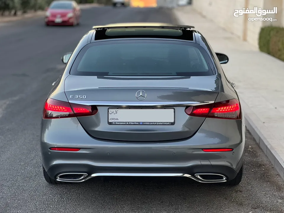 Mercedes E350 Mild Hybrid بحالة الوكالة وارد غرغور