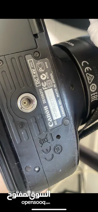 كاميرة كانون D600 شبه جديد مع جميع اغراضها
