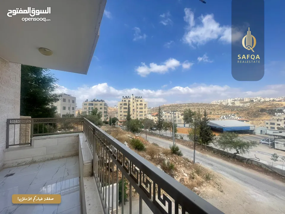 شقة جديدة باطلالة مفتوحة للبيع في الطيرة