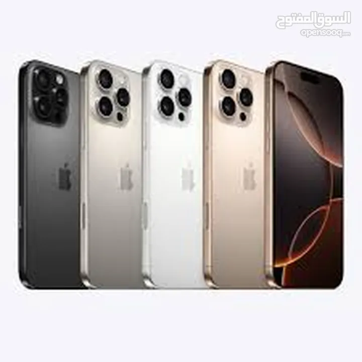 IPHONE 16 PRO MAX ( 256GB )  NEW /// ايفون 16 برو ماكس ذاكرة 256 الجديد