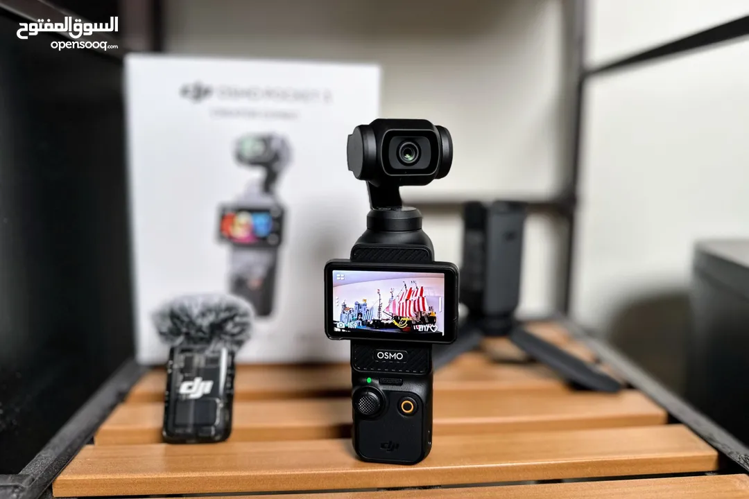 DJI Osmo Pocket 3 Creator Combo-Full Set with tripod battery wire package e.- جديد - قابل للتفاوض