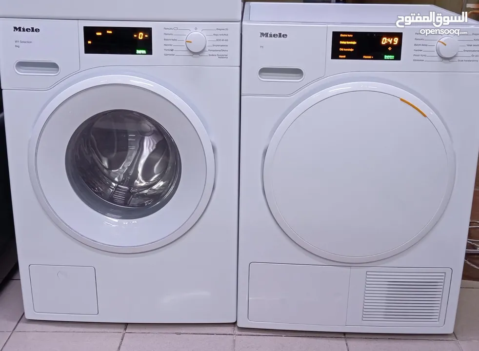 Miele 8KG Washer 8KG Dryer