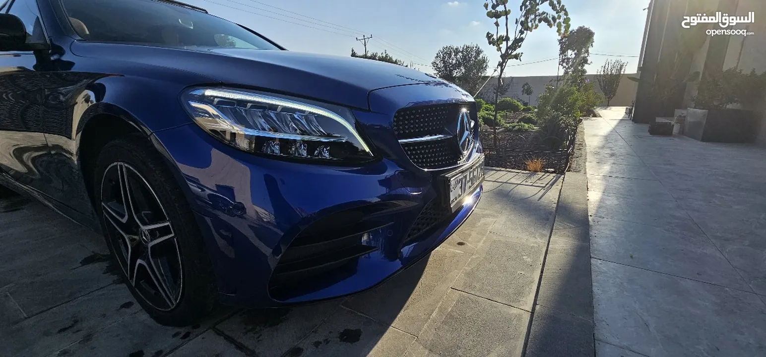 مرسيدس سي 200 AMG + 4Matic + Night Package موديل 2019 مواصفات خاصة ولون مميز Mercedes C200 year 2019
