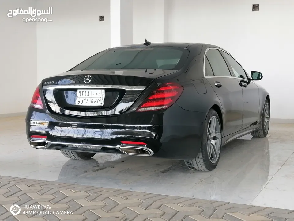 مرسيدس S450 ممشي 16.700وارد الخليج