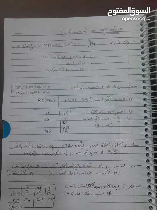 مدرس فيزياء للمراحل الثانويه بفروعها
