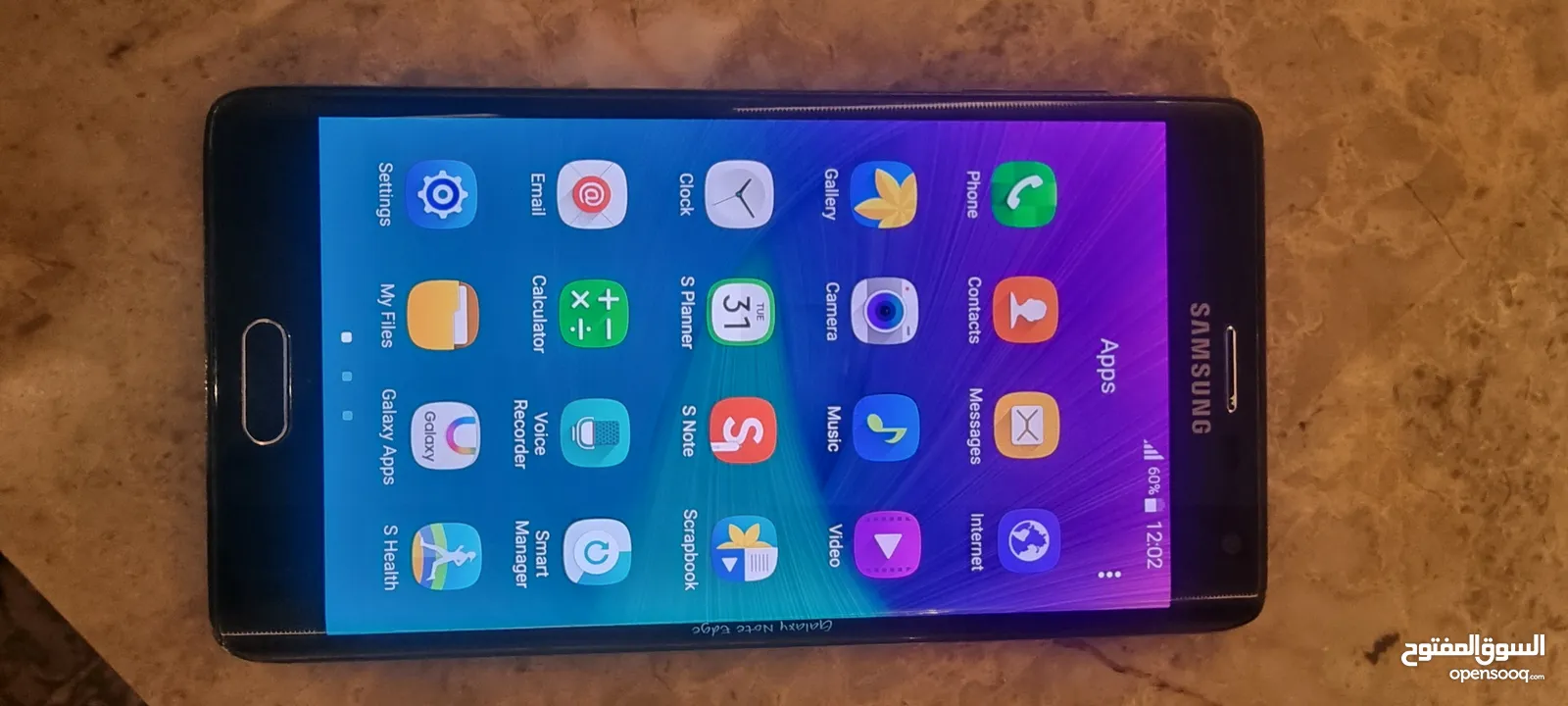 لعشاق الاجهزه القديمه الرائعه  Samsung galaxy note edge   32gb