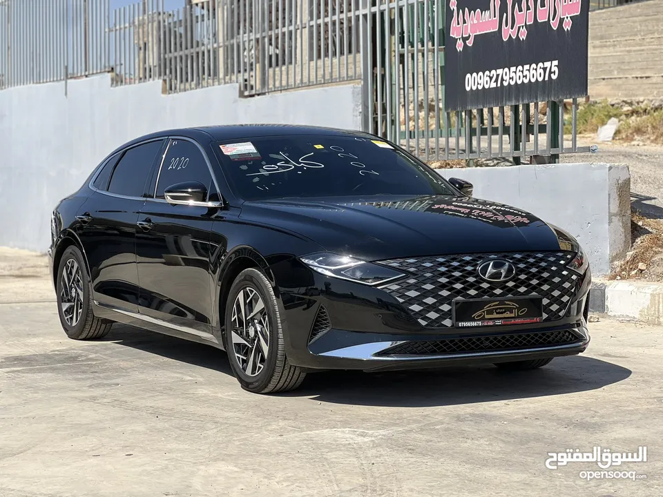 HYNDAI AZERA HYBRID 2020 فل عدا البانوراما