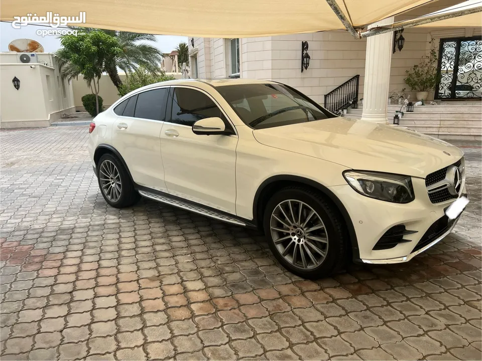 GLC 250 Coupé Mercedes 2018 مرسيدس GLC250 ابيض 2018