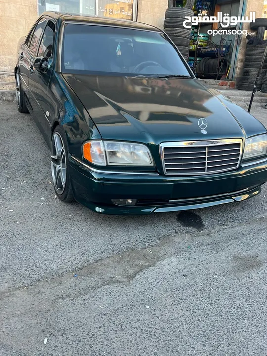 مرسيدس c180 1997 محدثه بالكامل 2000