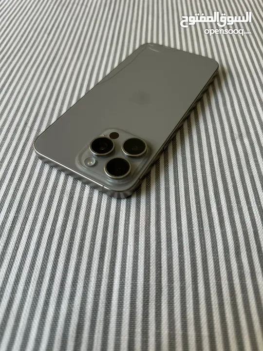 Iphone 15 pro max 256GB natural titanium used like new
