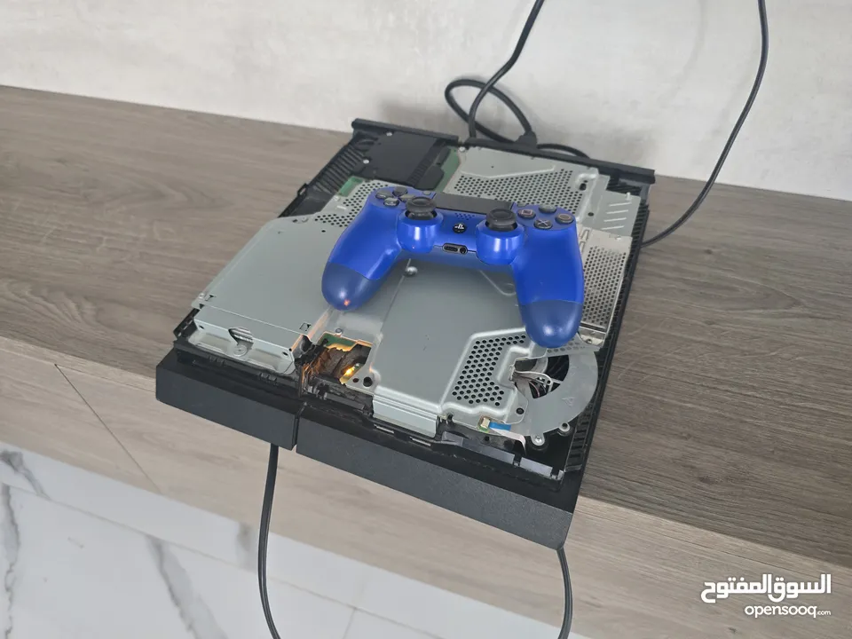 بليستيشن مستعمل بحاله جيده مجرد انها ترفع حراره و يبي ليها تغيير معجون و معاها يدة السعر 23