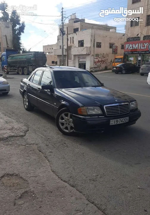 مرسيدس-بنز  c180 موديل 1996 جير كهرباء  محرك قرش ونص  2000cc  جديد نازل على الرخصة ترخيص طويل