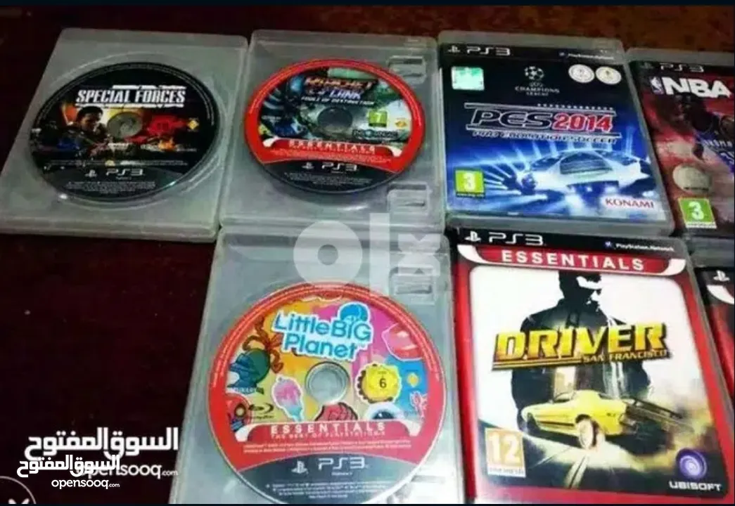 8 العاب بلايستيشن 3 أصلية ( play station 3 )