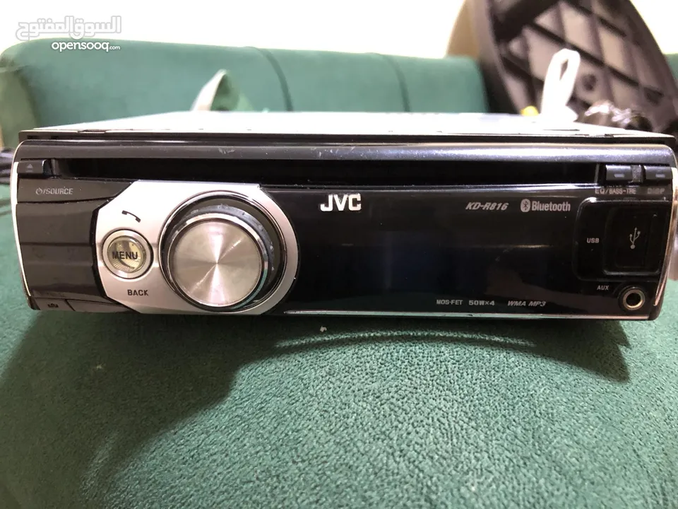 مسجل JVC بلوتوث وسماعات كنود HQ بحال الوكاله