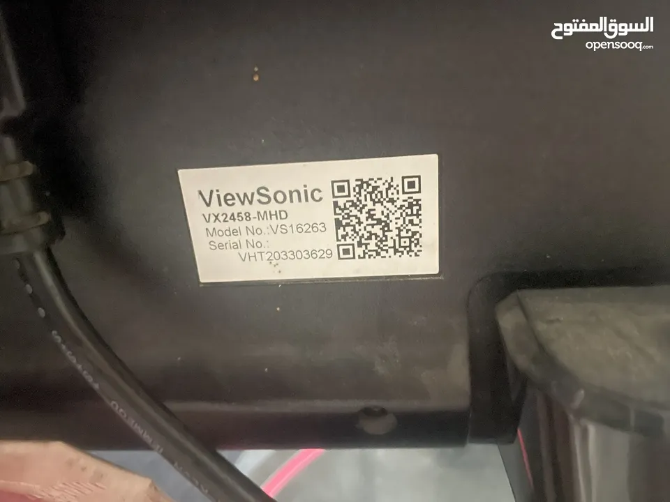 كمبيوتر للبيع مع ماوس وكيبورد وشاشه