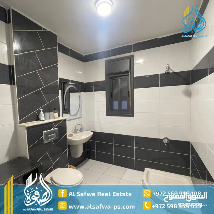 روف مميز مفروش للايجار ب ارقى أحياء الماصيون مع ترس ضخم