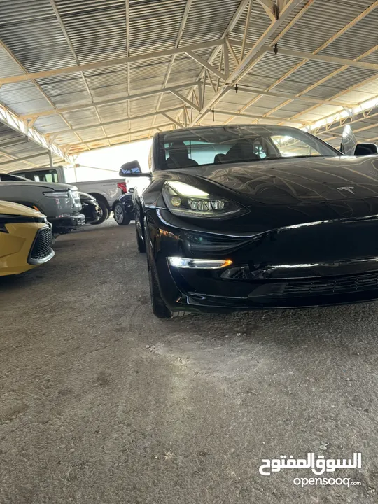 Tesla Model 3 2023 STANDARD PLUS  AUTOSCORE B+ فحص كامل كارفاكس كلين تايتل ايرباج مغلق غير مفتوح