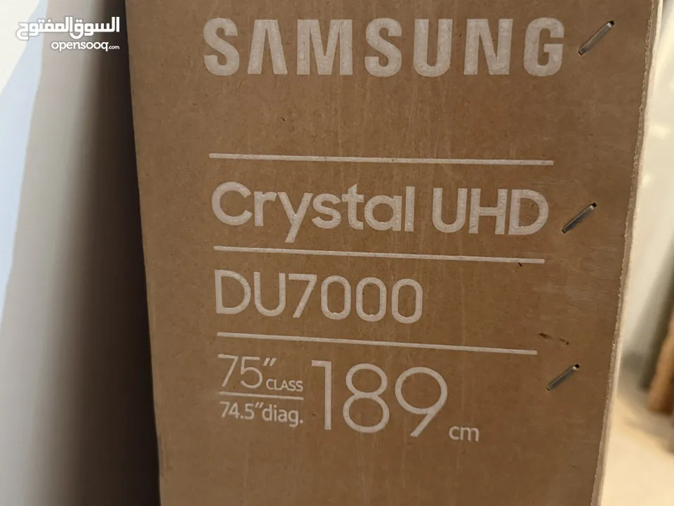 4K Samsung DU7000 75’ جديد