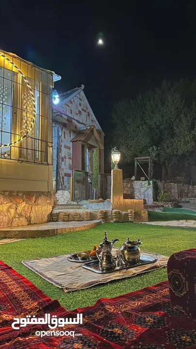 شقق مفروشه للايجار اليومي ومزارع واكواخ  ومسابح مع اجمل الاطلالات خصوصيه كامله