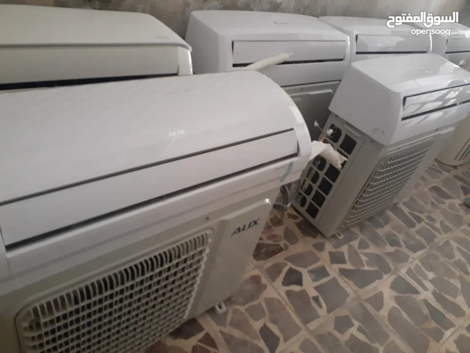 مكيفات مستعملة 1طن .1.5 طن .2 طن انفيرتير بحالة الوكاله