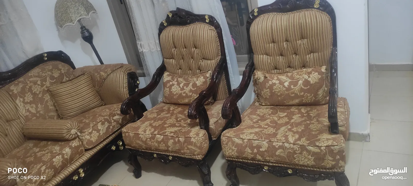 طقم كنب استعمال خفيف