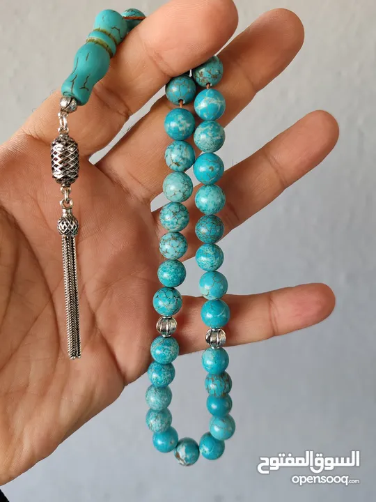 Original natural Turquoise stone rosaries