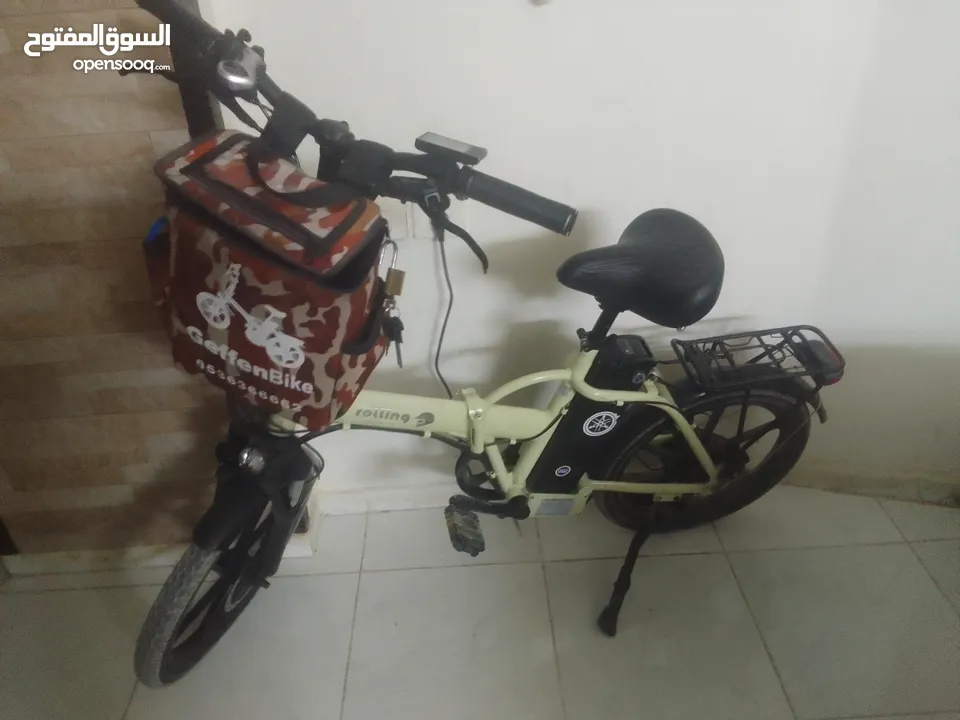 بسكليت كهرباء سرعه 50 بمشي 40 كيلو بنابلس
