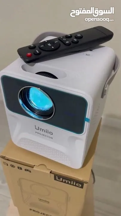 Wifi and Bluetooth Smart Projector - جهاز عرض ذكي واي فاي وبلوتوث