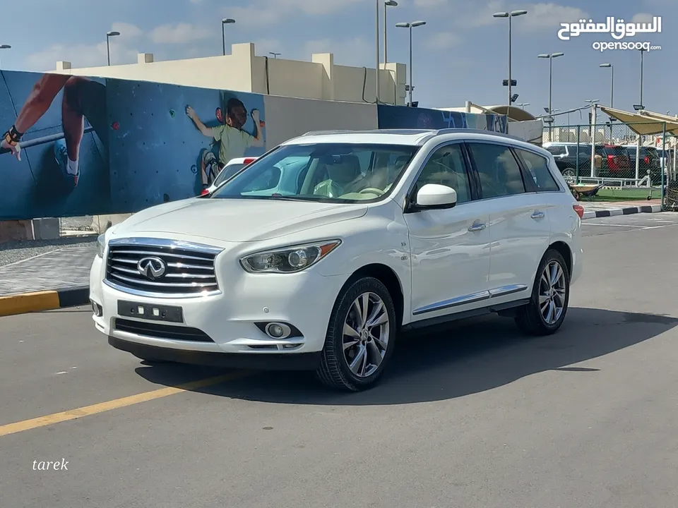 انفينيتي QX60  2014  خليجي فل ابشن جاهزه للتسجيل والاستخدام