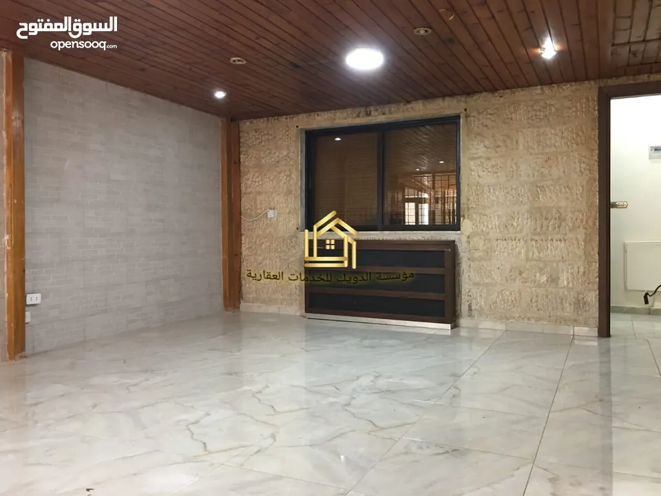 شقة فارغة - الجبيهة - 3نوم1ماستر - 350م - ارضية - حديقة - ترس - قرب الخدمات