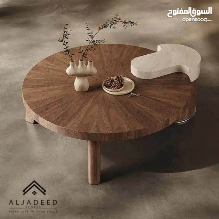 طربيزات لغرف القعدة والضيوف بتصاميم عصرية مميزة وفاخرة