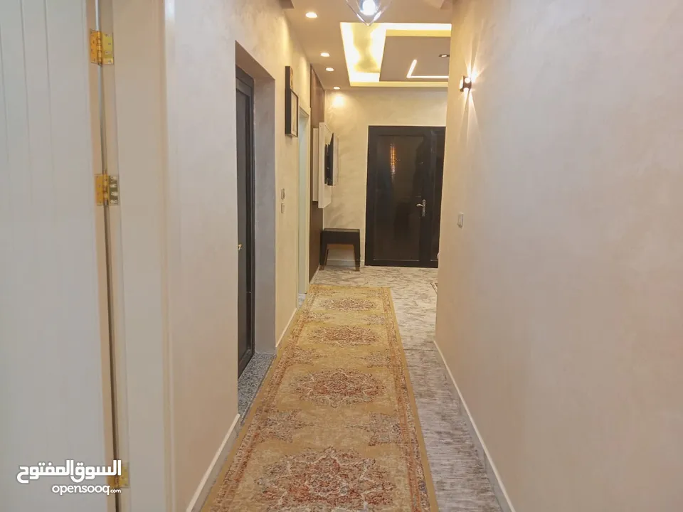 بيت مستقل طابق ثاني حديث مفروش حديثا للإيجار اليومي والأسبوعي والشهري للعائلات