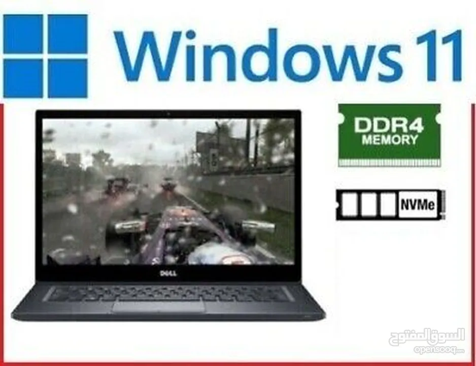 Dell Latitude 5480 14 - Core i5 7th Gen - i5-7440HQ -3.8Ghz - 256GB SSD - 8GB RAM -  Windows 11