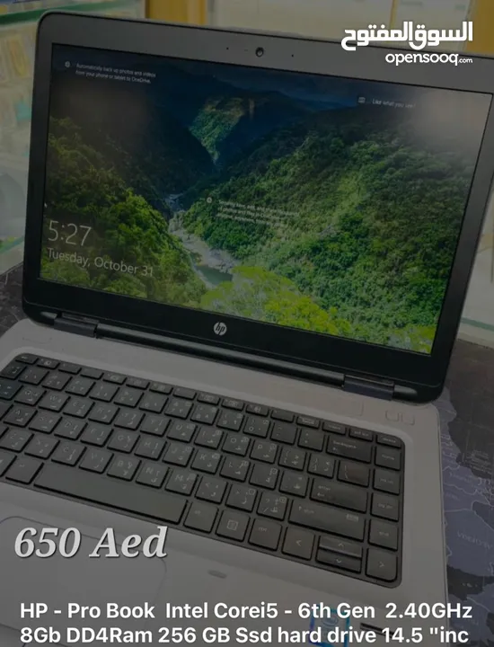 لابتوب hp جديد ممتازه يوجد لدينا توصيل