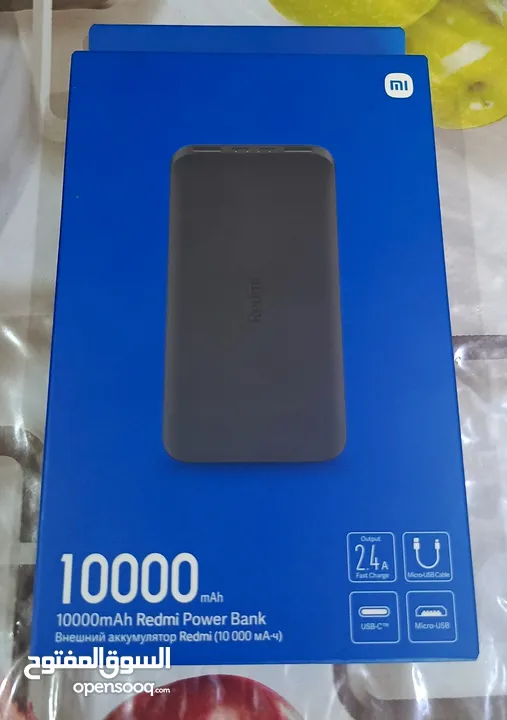 شاحن باور بانك جديد مسكر  power bank 10000mA