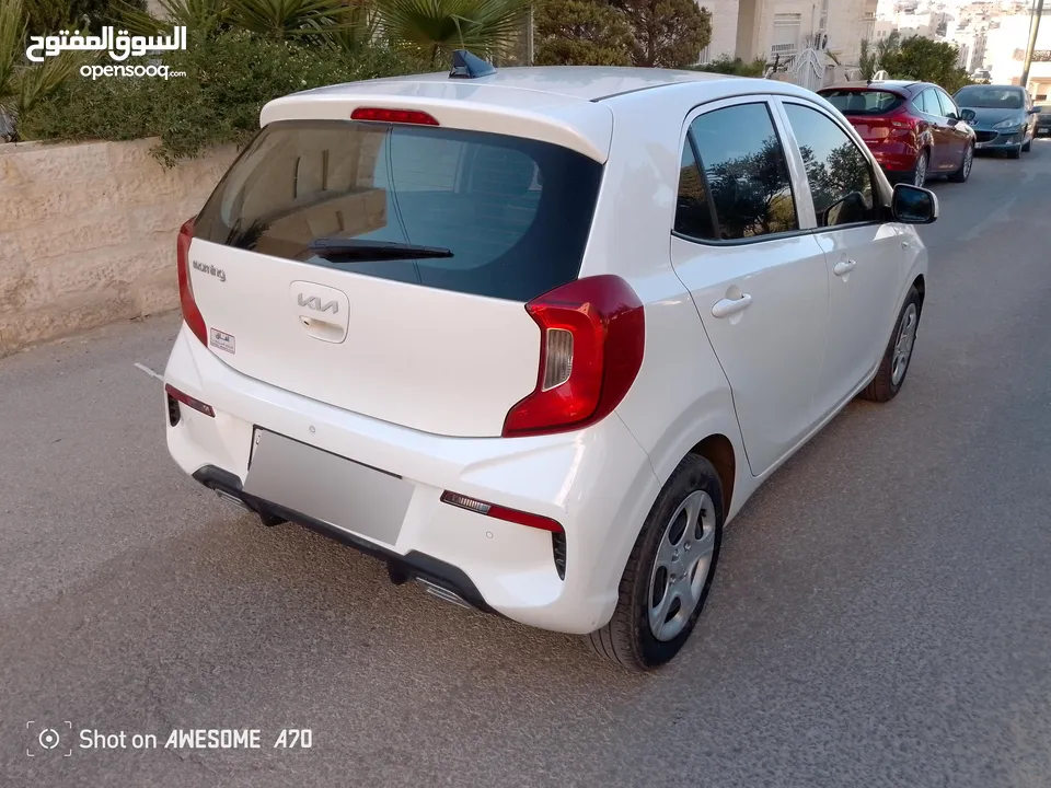 كيا مورنغ 2022 فل اوتوماتيك 7جيد ركاب اصلي وليست فان شاشه اصليه  مانع تصادم من المستورد مباشره