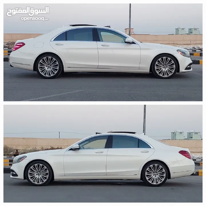 مرسيدس S450 السيارة قمه بالنظافة كرت مسرفسه بالكامل فرصه بسعر التكلفة