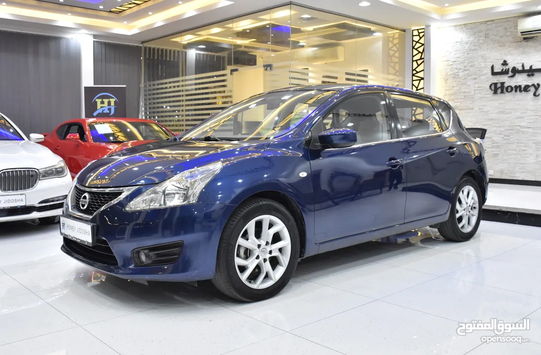 Nissan Tiida 1.8 SV ( 2016 Model ) in Blue Color GCC Specs