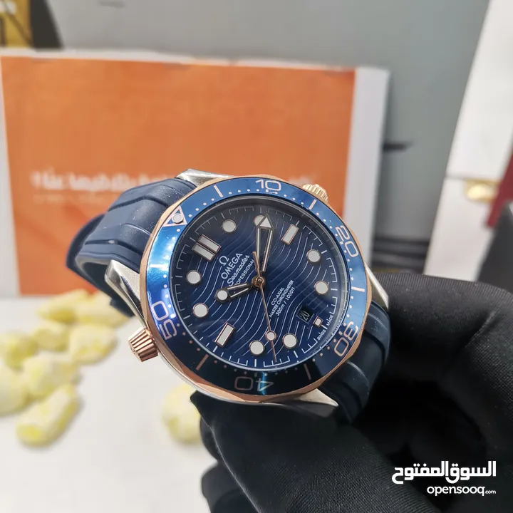 تخفيضات  على ساعات اوميجا اصدارات جديدة  2024 omega اوتوماتيك كوبي سوبر ماستر  Available Sae master