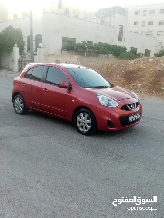 نيسان ميكرا موديل 2020 لون خمري ميتالك فحص كامل